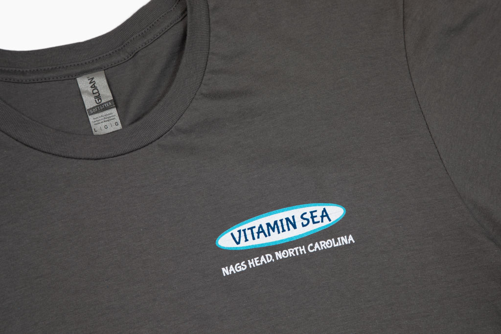 Vitamin Sea Lighthouse Tee - Charcoal