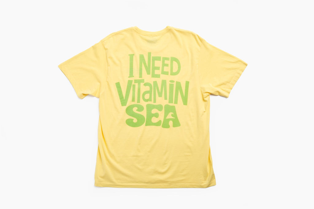 I Need Vitamin Sea Tee - Yellow